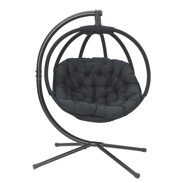 Heat Wave 400 lbs OverLand Hanging Chair with Stand 66 x 50 x 43 in. HE2969222 - main